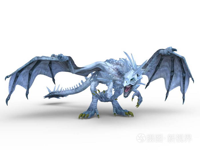 3dcg渲染的龙