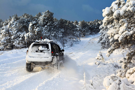 雪地越野车