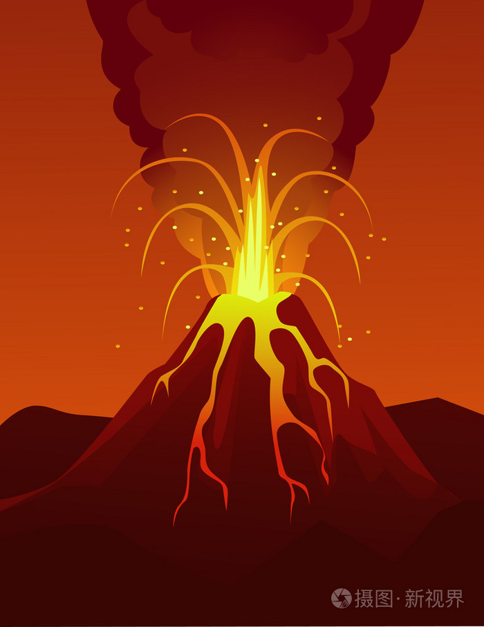 火山喷发