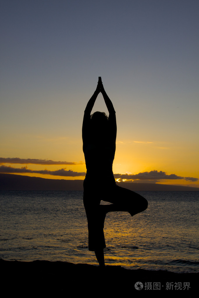 日落瑜伽