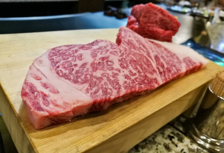 特级传奇顶级神户松日本牛肉 a5照片