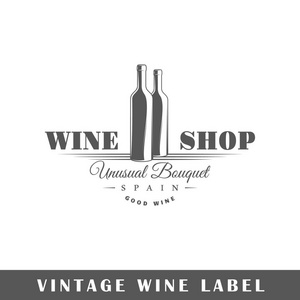 葡萄酒标签模板