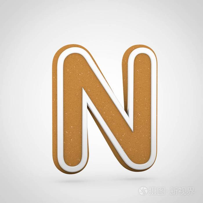 姜饼字母n大写