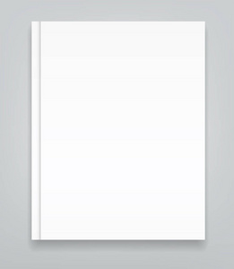 硬封面空白写实书, 封闭式组织者或写真样机照片