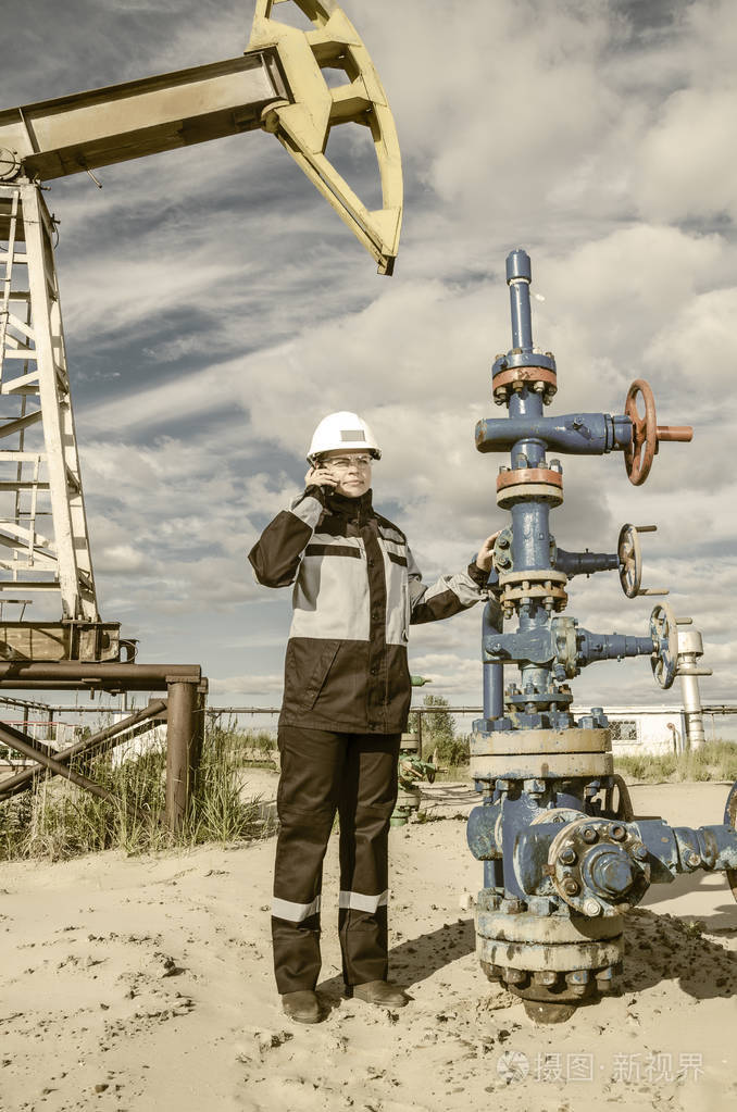 美国石油工程师的照片图片