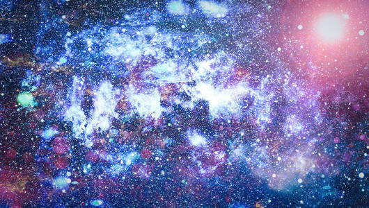 美丽的星云 恒星和星系。这幅图像由美国国家航空航天局提供的元素