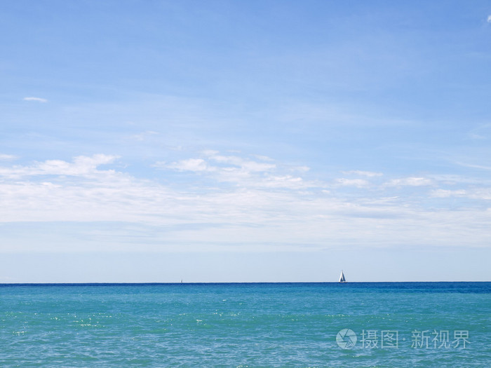 海天一色的云照片 正版商用图片02y0t5 摄图新视界