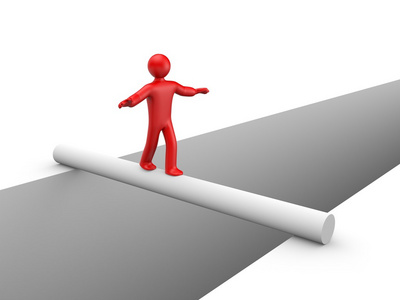 走钢丝的人剪影图片-走钢丝的人剪影素材-走钢丝的人剪影插画-摄图新