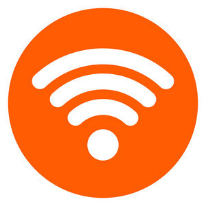 wifi 橙色的小圆圈图标