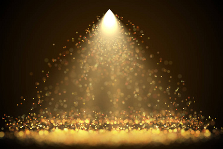 明亮的闪耀明亮的聚光灯下闪耀的闪光照片