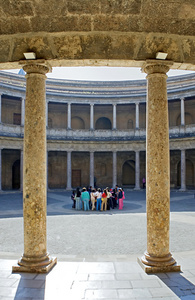 西班牙阿尔罕布拉宫古代竞技场