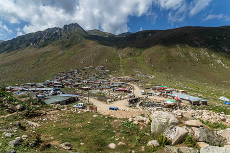 Kavrun 高原或台地的村庄在 Kackar 山或简单地 Kackars 在 Camlihemsin, rize 社团, 土耳