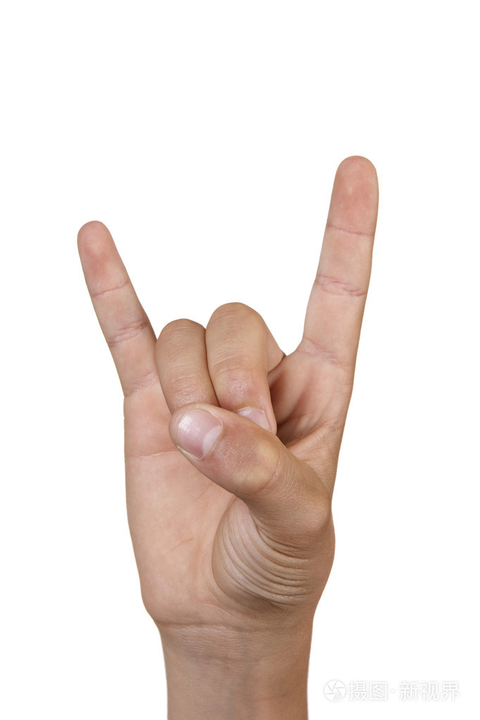 手做重金属或撒旦的手势照片-正版商用图片02zfuf-摄图新视界