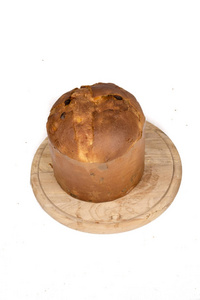 Panettone 在白色背景