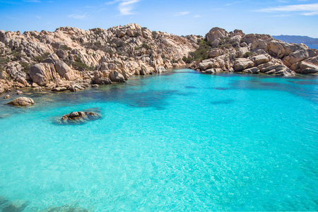 spiaggia di cala coticcio sardegna italy