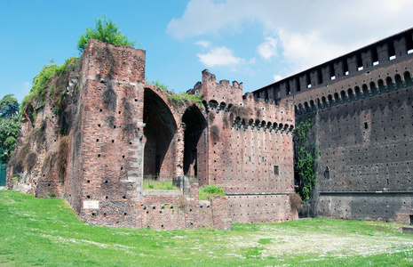 米兰城堡sforzesco sforza城堡