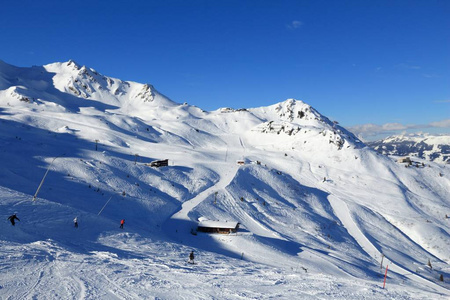 奥地利滑雪风景