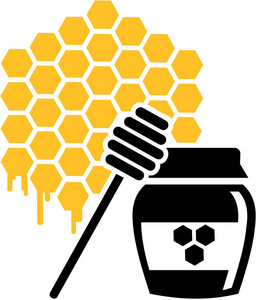 养蜂蜂窝和蜜罐