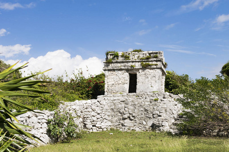 Archaegeological 遗址在墨西哥的坎昆