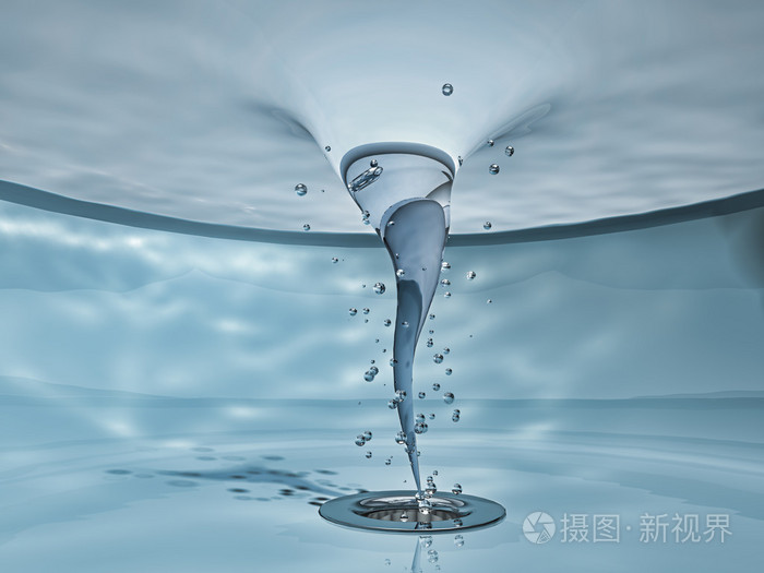 漩涡涡流混乱纷乱