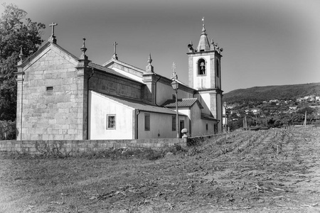 tamel通往Santiago Portugal的道路