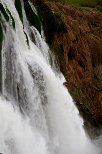 土耳其安塔利亚的杜登河瀑布