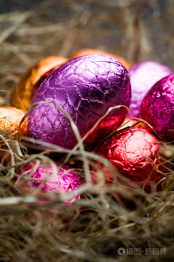 作礼物用之复活节彩色蛋easteregg的名词复数