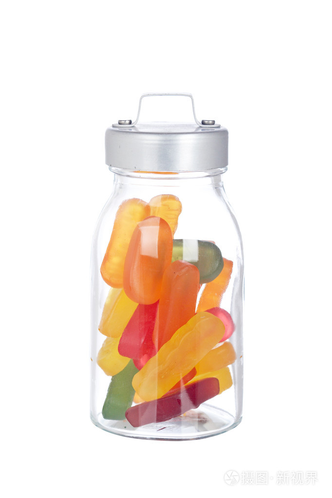 玻璃瓶里的糖果