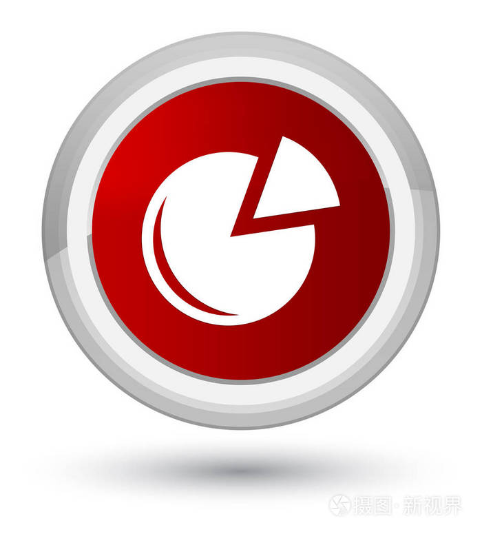图形图标红色圆形按钮