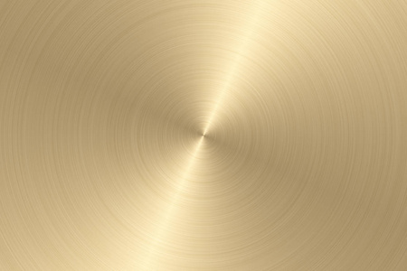 铜牌匾拉丝圆铜金属表面.质地的金属.抽象钢背景照片