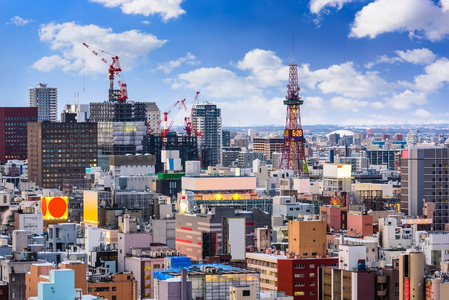 札幌, 日本市中心