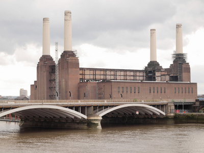 巴瑟海发电厂伦敦图片