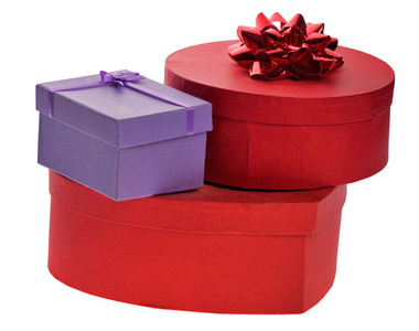 紫丁香和红盒子