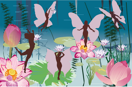 云裳仙子百合花关于百合花仙子照片