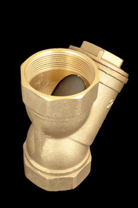 Water filter made of brass