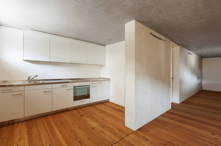 建筑学现代设计, 内部家庭, 大房间与厨房