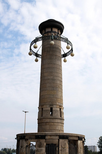 勇敢的塞尔丁Szczecin灯塔