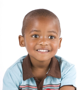 黑人的美国男孩肖像图片