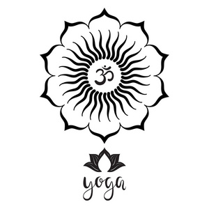 瑜伽工作室标志图片