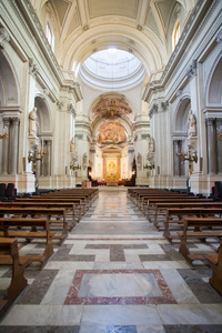 意大利西西里岛巴勒莫大教堂内部