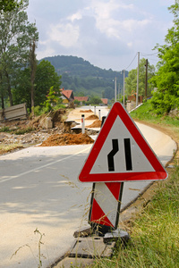 道路损坏