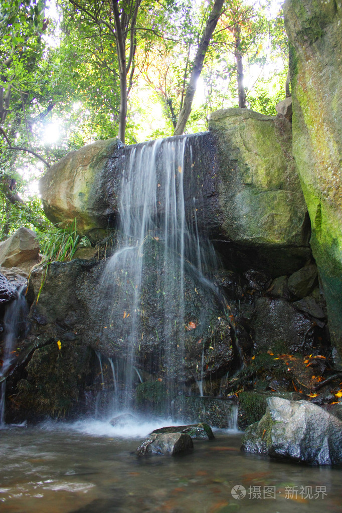 小瀑布照片-正版商用图片0350cm-摄图新视界