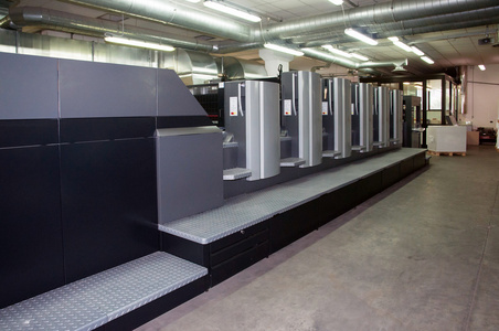 印刷胶印机照片