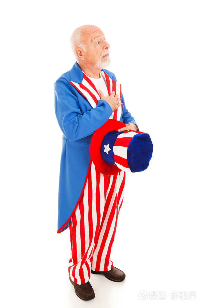 山姆大叔宣誓效忠