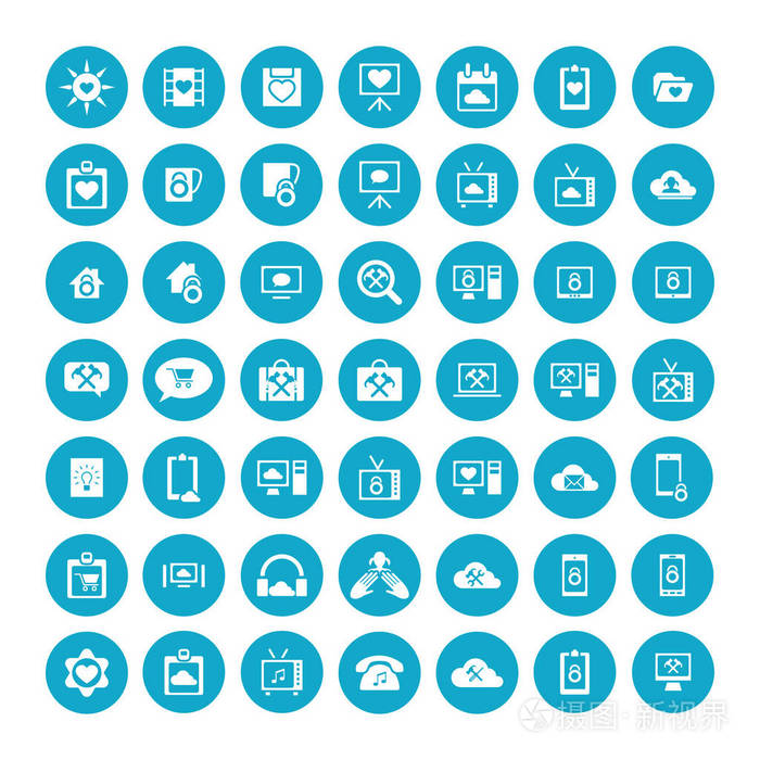 49通用图标集.商务,互联网,网页设计