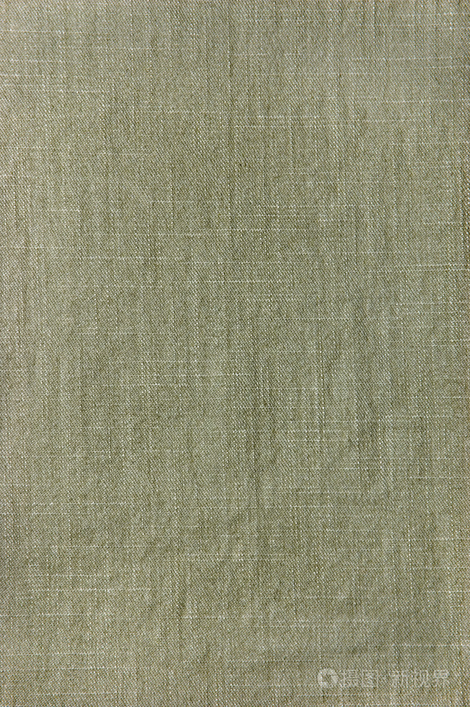 暗卡其色棉纹理特写自然背景