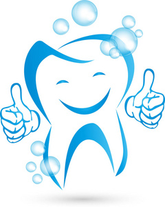 牙科和气泡, 牙科和牙医标志