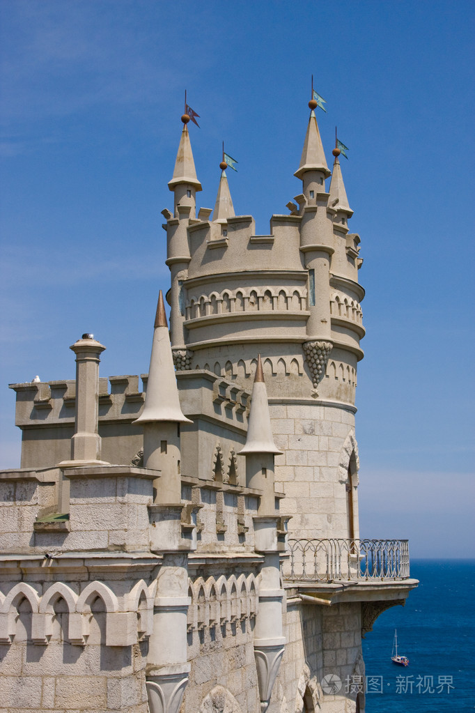 lastochkinognezdo地标的雅尔塔