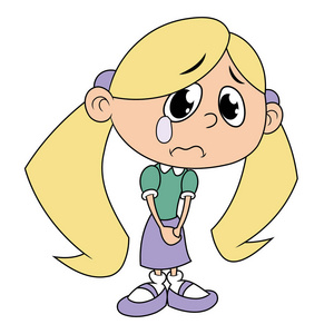 哀伤的女孩哭泣2照片