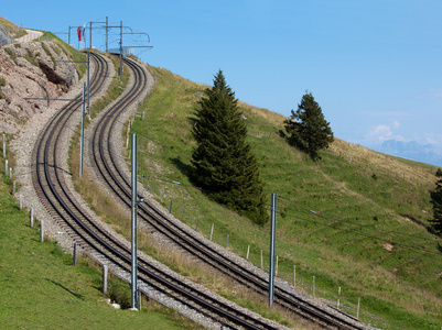 弯曲铁路素材图片大全